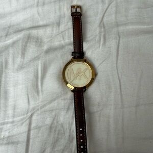 Michael Kors Gold and Brown Women's Watch